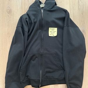 Balenciaga Sticker Zip Up